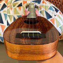 Load image into Gallery viewer, KoAloha KSM-03 Soprano Pineapple Longneck Ukulele #2412242
