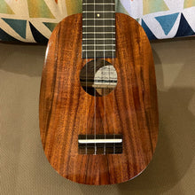 Load image into Gallery viewer, Ana&#39;ole ASLP Soprano Pineapple Long Neck Ukulele #27111124
