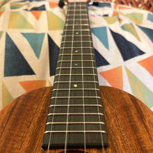 Load image into Gallery viewer, Ana&#39;ole ASLP Soprano Pineapple Long Neck Ukulele #27111124
