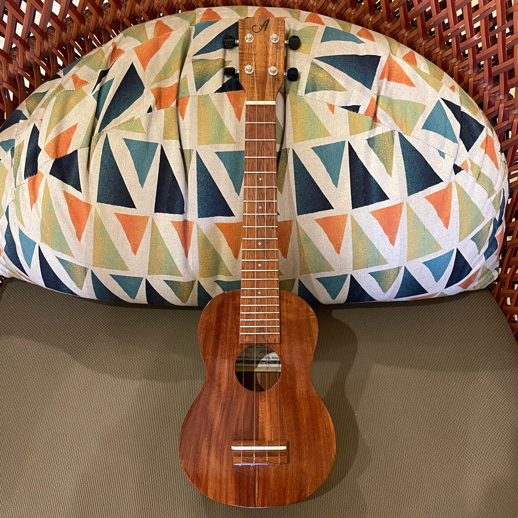 Ana'ole ASL Soprano Long Neck Ukulele #27041124