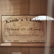 Load image into Gallery viewer, Kanile&#39;a Pohaku Tenor Ukulele #28802
