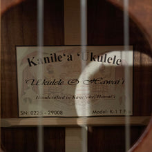 Load image into Gallery viewer, Kanile&#39;a K-1 T Pro Tenor Ukulele #0225-29008
