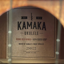 Load image into Gallery viewer, Kamaka HF-1 Soprano Ukulele #250122
