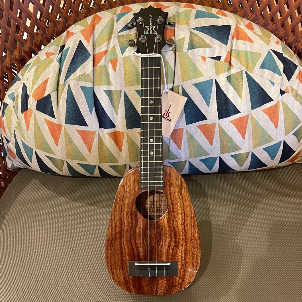 KoAloha KSM-03 Soprano Pineapple Longneck Ukulele #2504281