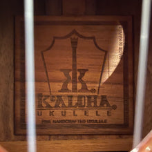 Load image into Gallery viewer, KoAloha KSM-03 Soprano Pineapple Longneck Ukulele #2504281
