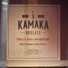 Load image into Gallery viewer, Kamaka HF-3 Tenor Ukulele #240768
