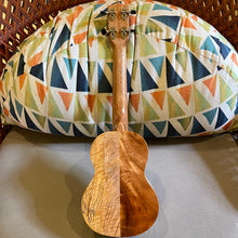 Load image into Gallery viewer, Ana&#39;ole ASLH Koa/Mango Soprano Long Neck Ukulele #27550525
