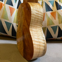Load image into Gallery viewer, Ana&#39;ole ASLH Koa/Mango Soprano Long Neck Ukulele #27550525
