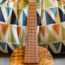 Load image into Gallery viewer, Ana&#39;ole ASLH Koa/Mango Soprano Long Neck Ukulele #27550525
