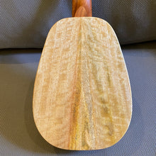 Load image into Gallery viewer, KoAloha KSM-03RP-MG Soprano Pineapple Long Neck Ukulele Royal Pikake Mango #2309031
