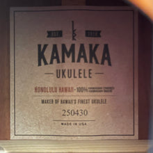 Load image into Gallery viewer, Kamaka HF-1 Soprano Ukulele #250430
