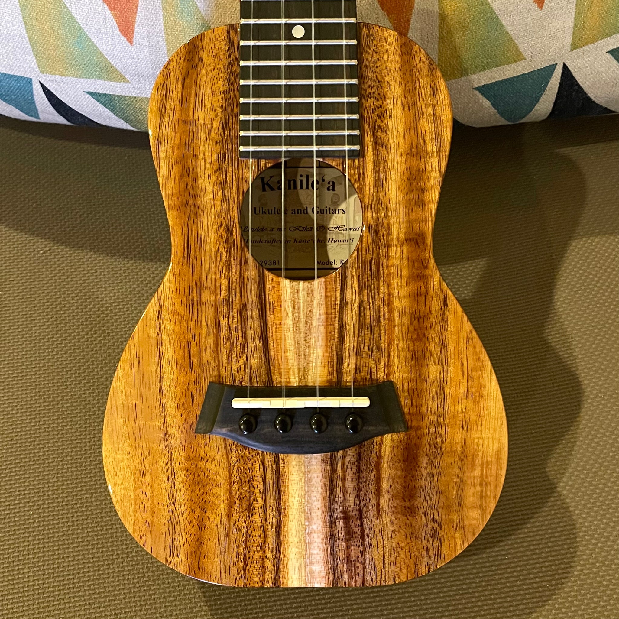 ゆうK Kanileʻa K-1 S Core Soprano Ukulele #0825-29381 – Ukulele Puapua