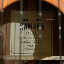 Load image into Gallery viewer, Kamaka HF-3 Tenor Ukulele #250245
